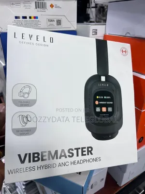 Levelo Vibemaster Wireless Hybrid Anc Headphones