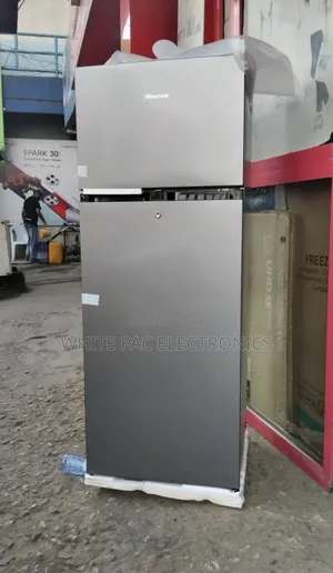 New One > Hisense Fridge 205-L Double Door Fridge / Freezer