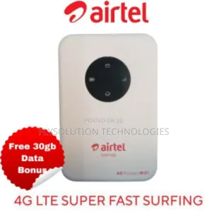 Airtel 4g Lte Mifi Pocket Wifi - M30 Pro
