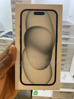 New Apple iPhone 15 256 GB Black