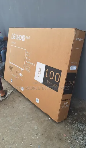 Original> Lg 100"Inch Uhd Android Smart Flameless Netflix