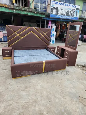 Padded 6by6 Set of Bed Frame