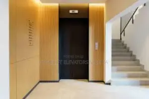 Hotel Brown Automatic Door Lift Elevator, for Office, Interi