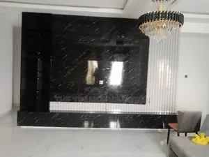 Black Marble Tv Console