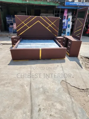 Unique 6by6 Bed Frame With Full Accessories