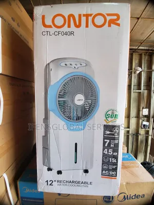 12" Lontor Reachable Water Fan