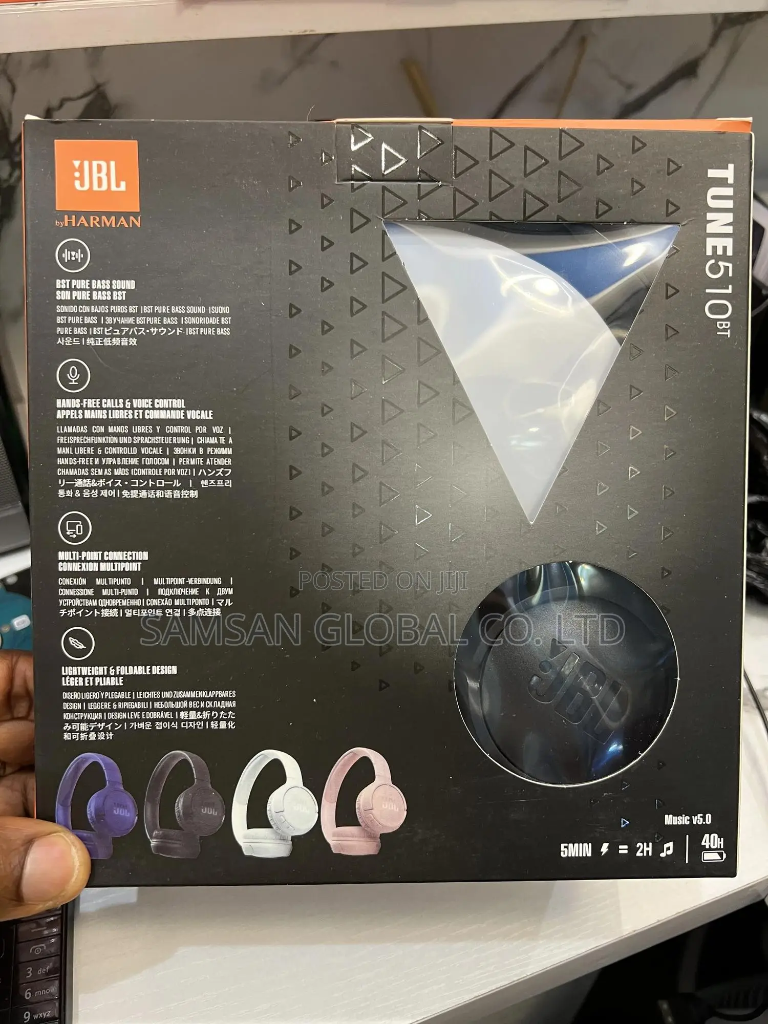 Bluetooth Headset JBL TUNE 10bt