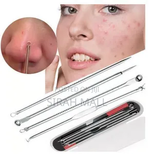 4pcs Stainless Steel Pimples Remover Needles