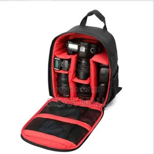 Camera Backpack Flexible Partition Padded Bag
