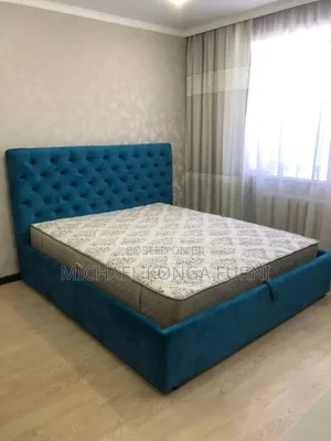6b6 Padded Bed With Bedside
