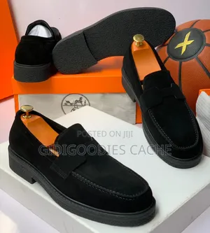Hermes Suede Shoes