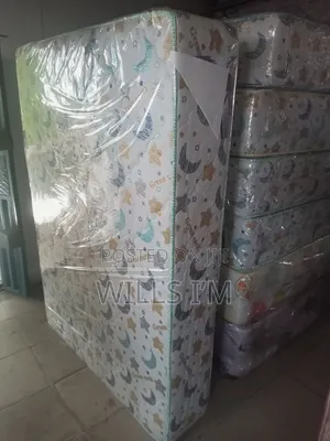 4 and Half by 12 Inches Semi Orthopedic Green Earth Mattress