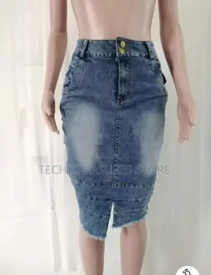 Women's Denim Jeans Skirt
