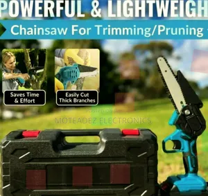 Rechargeable Cordless 5-Inches Multipurpose Chainsaw With Case