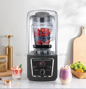 High Performance 4L Silent Blender(Black/Red)Kitchen Blender