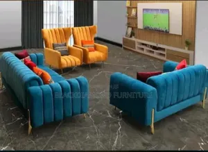 Complete Set of Chair With Table by Blackdiamond Furniture