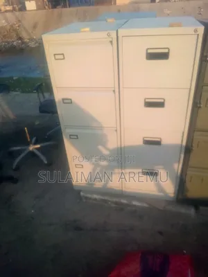 Used Neat Imported File Cabinet