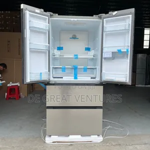 Brand New Kenster Side-by-Side Refrigerator✓492L✓Silver Colo