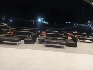 Black Lounge Set of Chairs