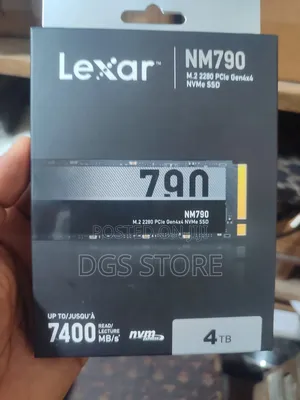 Lexar Nm790 M2 2280 Pcle Gen 4*4 Nvme SSD 4tb 7400mbs