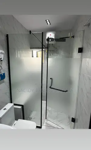 A Shower Door Cubicle