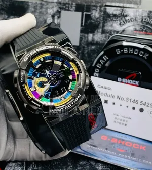 GM - 110H Gshock Rubber Wristwatch