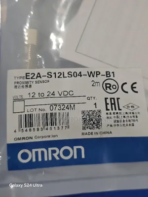 Omron Inductive Proximity Sensor | E2a-S12ls04-Wp-B1 2M