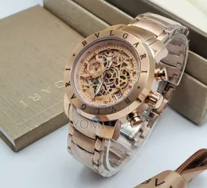 Bvlgari Chronograph Ladies Gold Watch