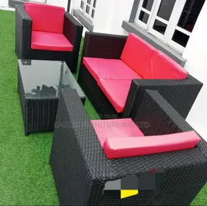 4 Seater Outdoor Ratan Chairs and Table