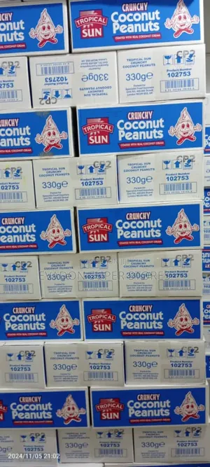Tropical Sun Crunchy Coconut Peanut. By24