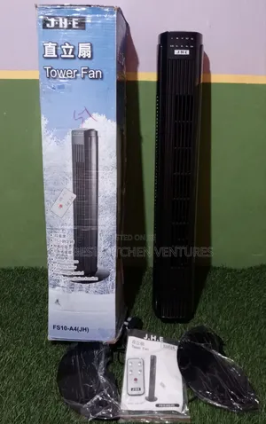 J.H.E Tower Fan 32 Inches With Remote Control