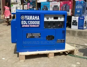 Powerful 10kva Yamaha Diesel Soundproof Generator 100% Coppe