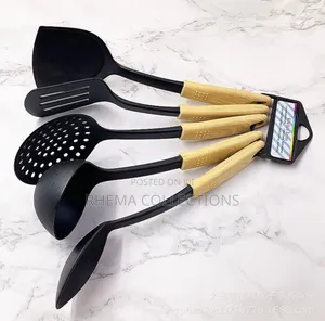 5pc Quality Non Stick Spoon Set