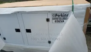 Brand New Perkins 65kva Soundproof DIESEL Lister Generator