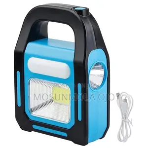 LED Camping Solar USB Rechargeable IPX4 Waterproof Light