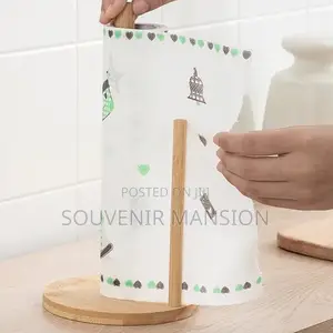 Bamboo Tissue Holder