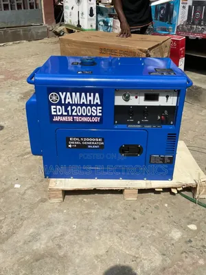 Quality Yamaha Diesel Soundproof Generator Model Edl12000se