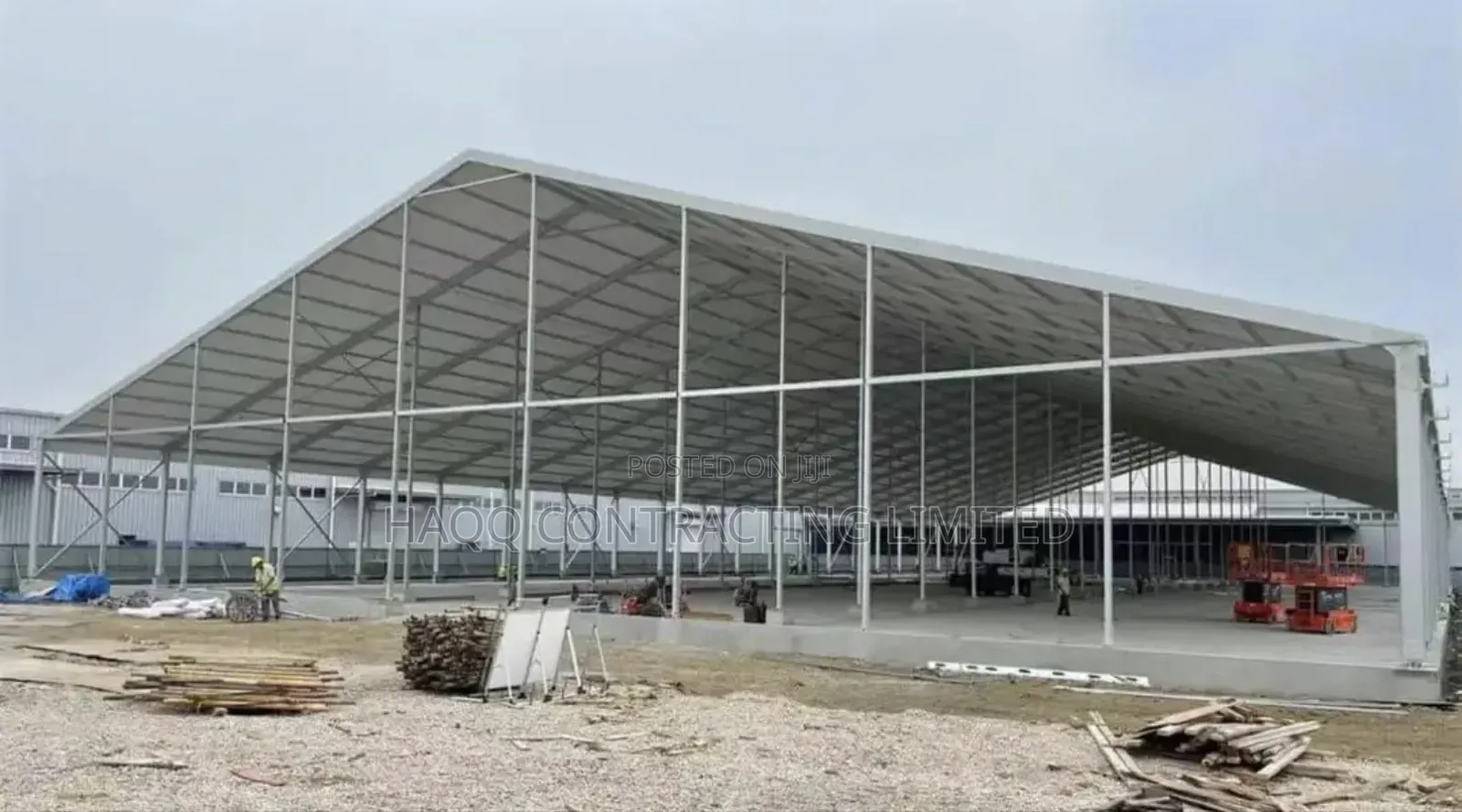 We Construct Quality Long Span Marquee Tent of Any Capacity