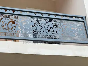 Balcony Laser Iron Handrail