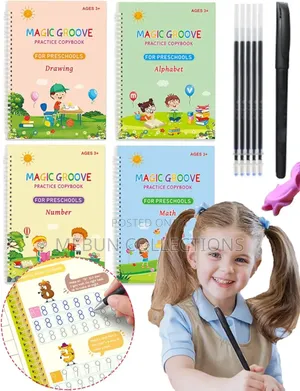 Magic Practice Calligraphy Book for Kids