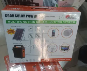 Yobolife Multifunctional Solar Kit - 4bulbs/12v Tv/Solar Fan