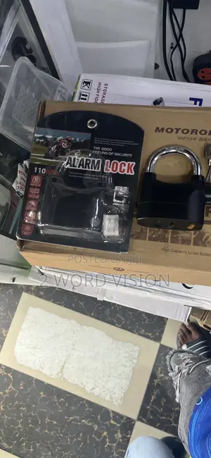 Waterproof Siren Alarm Padlock Alarm Lock for Motorcycle