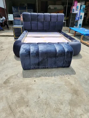 Padded 5by6 Bed Frame