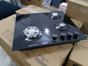 Authentic Polystar 3+1 Electric Gas Hob