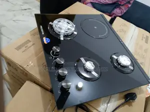 Heavy-Duty Polystar 3+1 Electric Gas Hob
