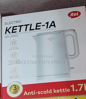 Itel Electric Kettle 1A. 1.7L Itel Electric Kettle.