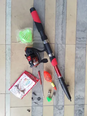 2.1m Fishing Rod Set ( + Reel + Line and Accessories)