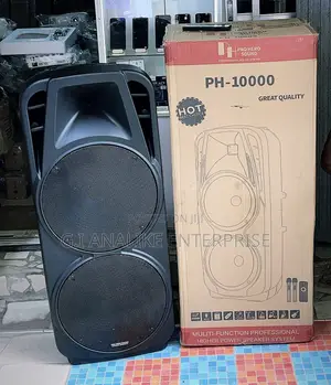 Public Address System Double Speakers.