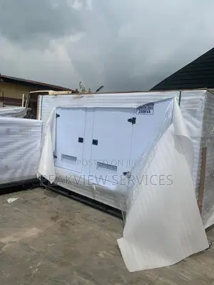 Rated Frequency 250kva Perkins Soundproof Diesel Generator