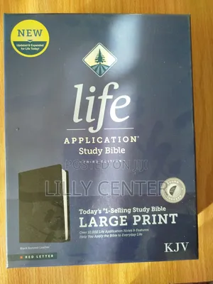 Life Application S/B Kjv, Bonded Leather Cover With Thumb Index, L/P